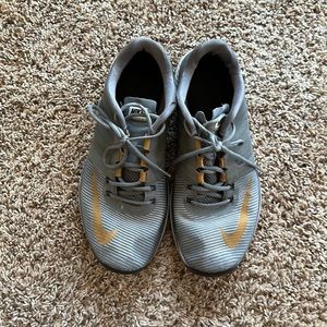 Men’s Nike Zoom Speed Trainer shoe size 12 gray and gold